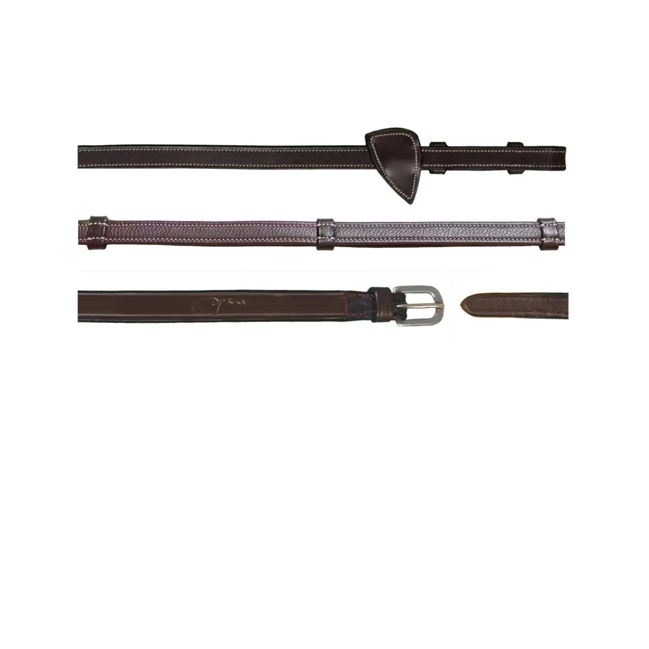 Lederzügel 1/2'' mit Griff WO coll Lederzügel 1/2'' mit Griff WO coll