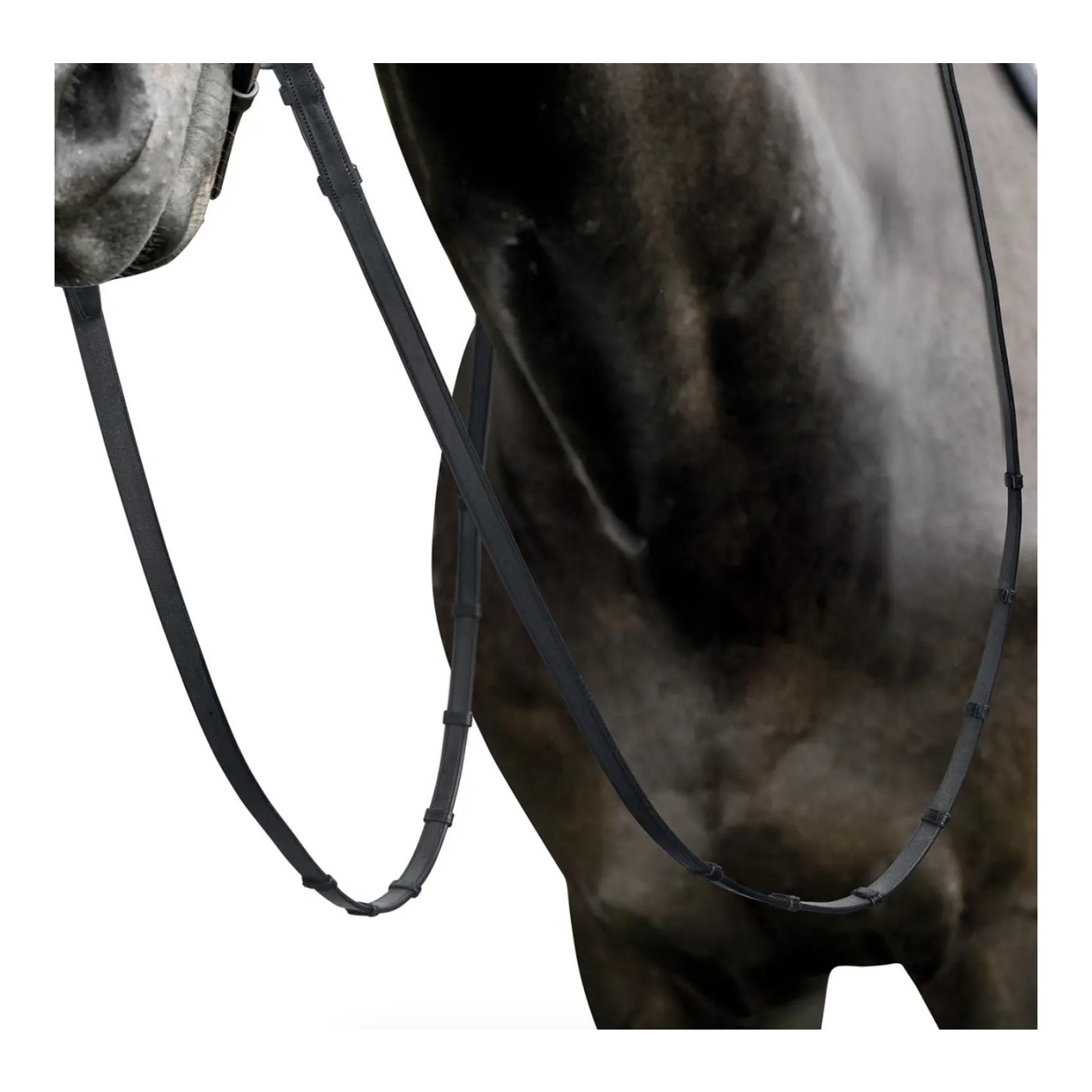 Dressurlederzügel mit Steg