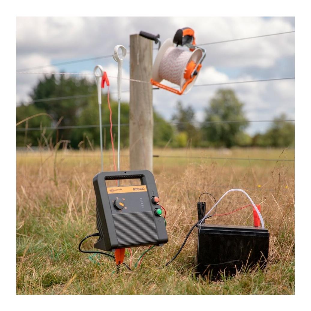 Électrificateur de clôture MBS400