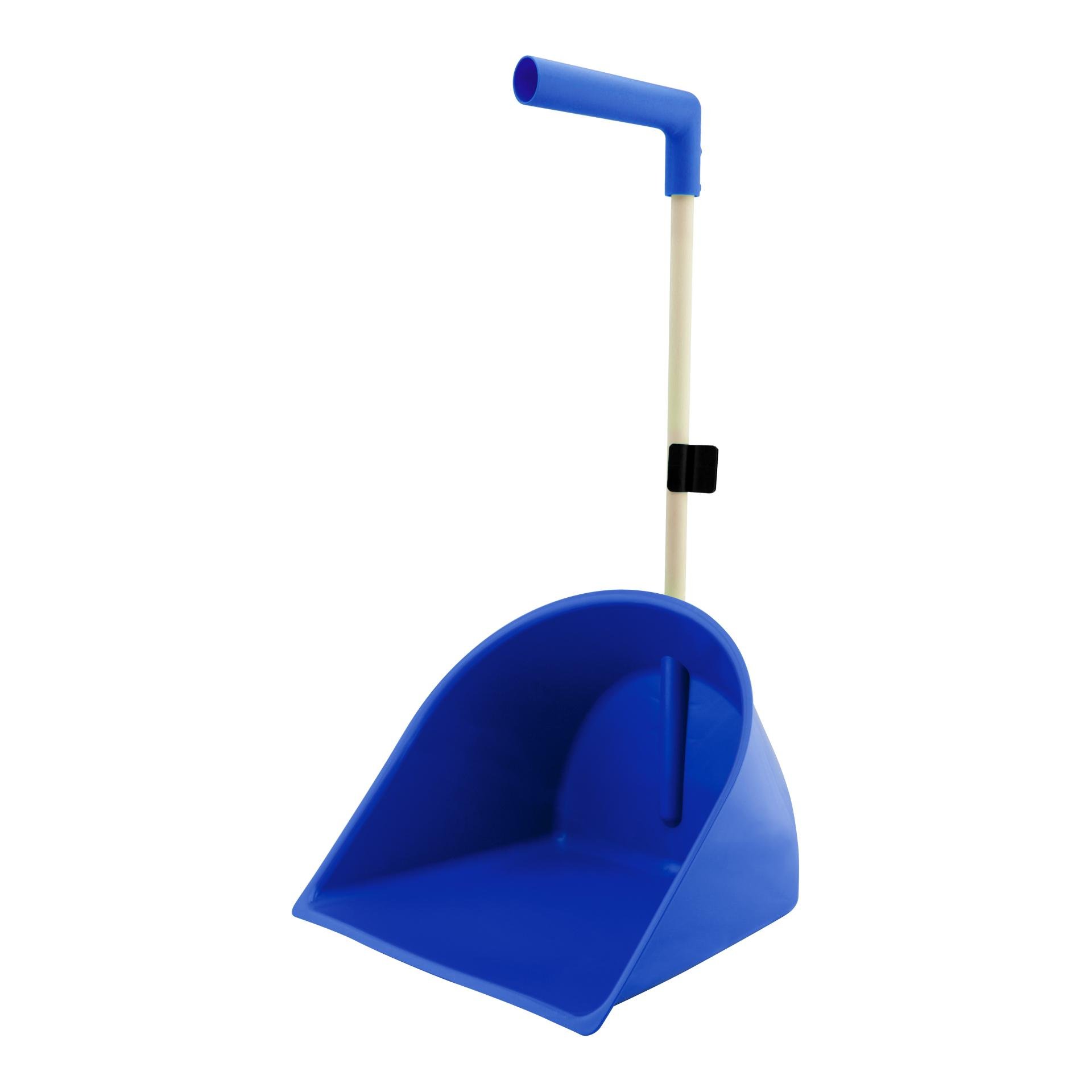 Mainer Mistboy-Schaufel XL mit Holzstiel - Ultramarineblau -