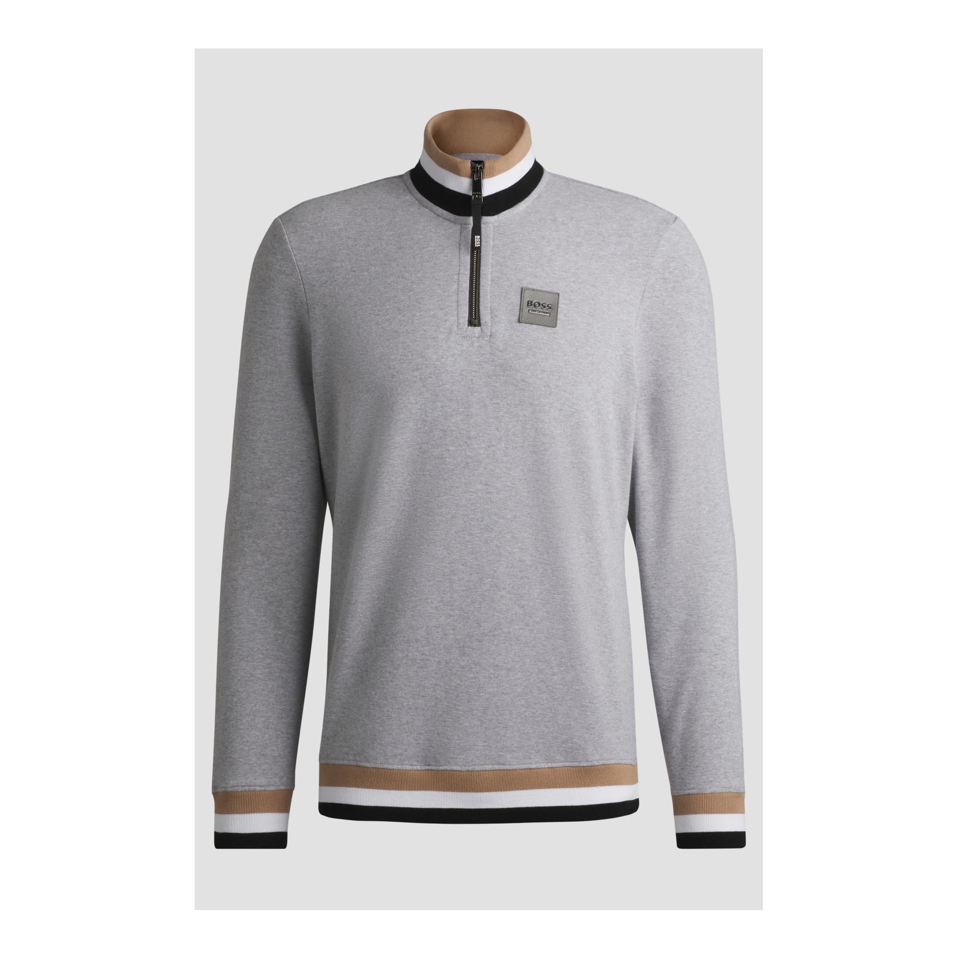 Pullover Troyer Stehkragen