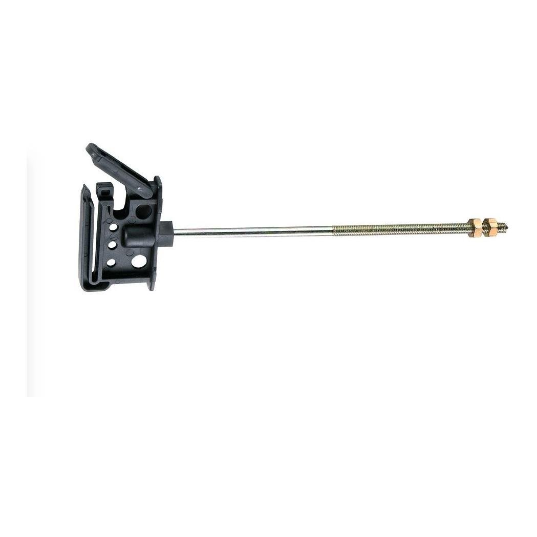 Mainer Langstiel-Bandisolator metrisch M6 x 100 mm - Schwarz -