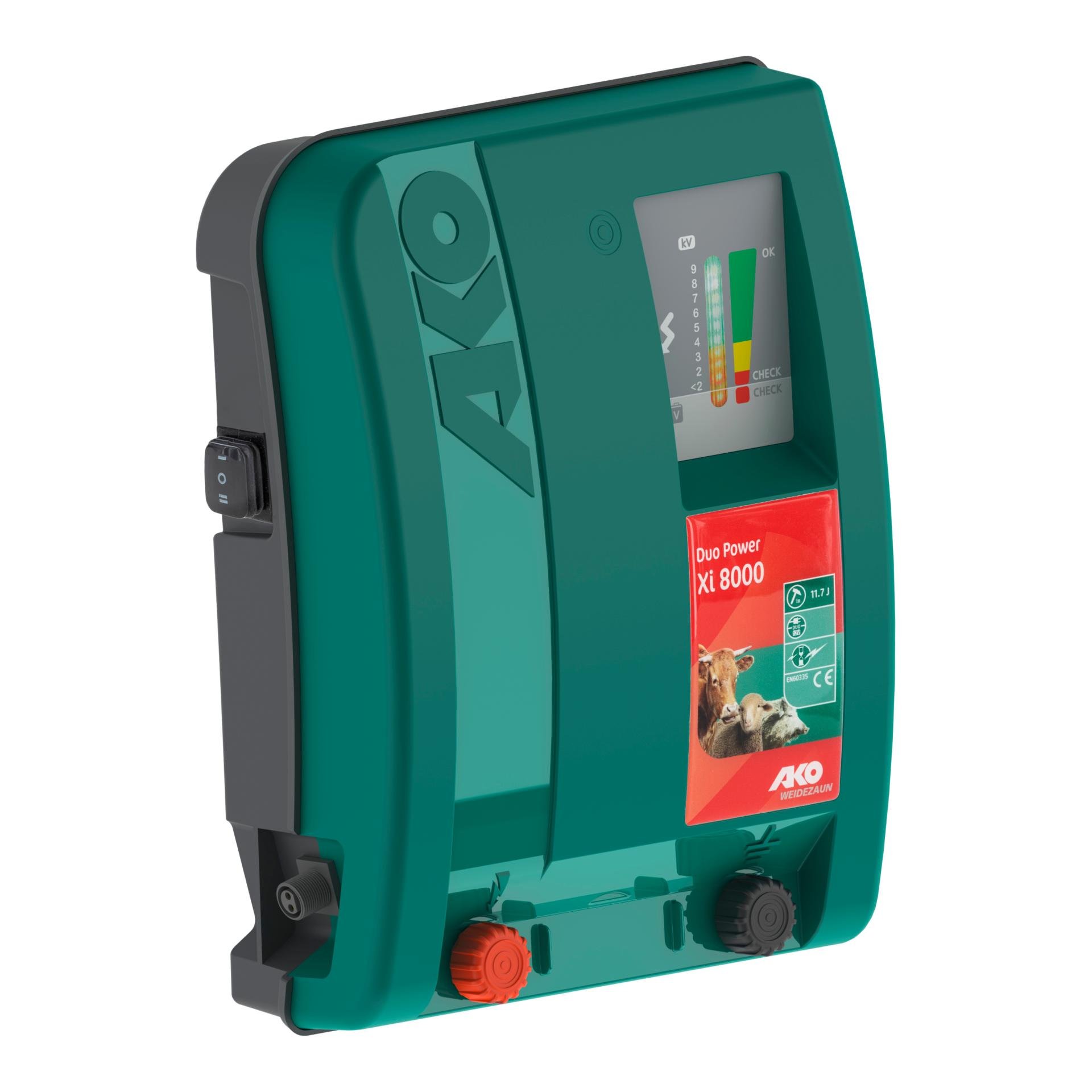 AKO Duo Power Xi 8000 Weidezaungerät - Grün -