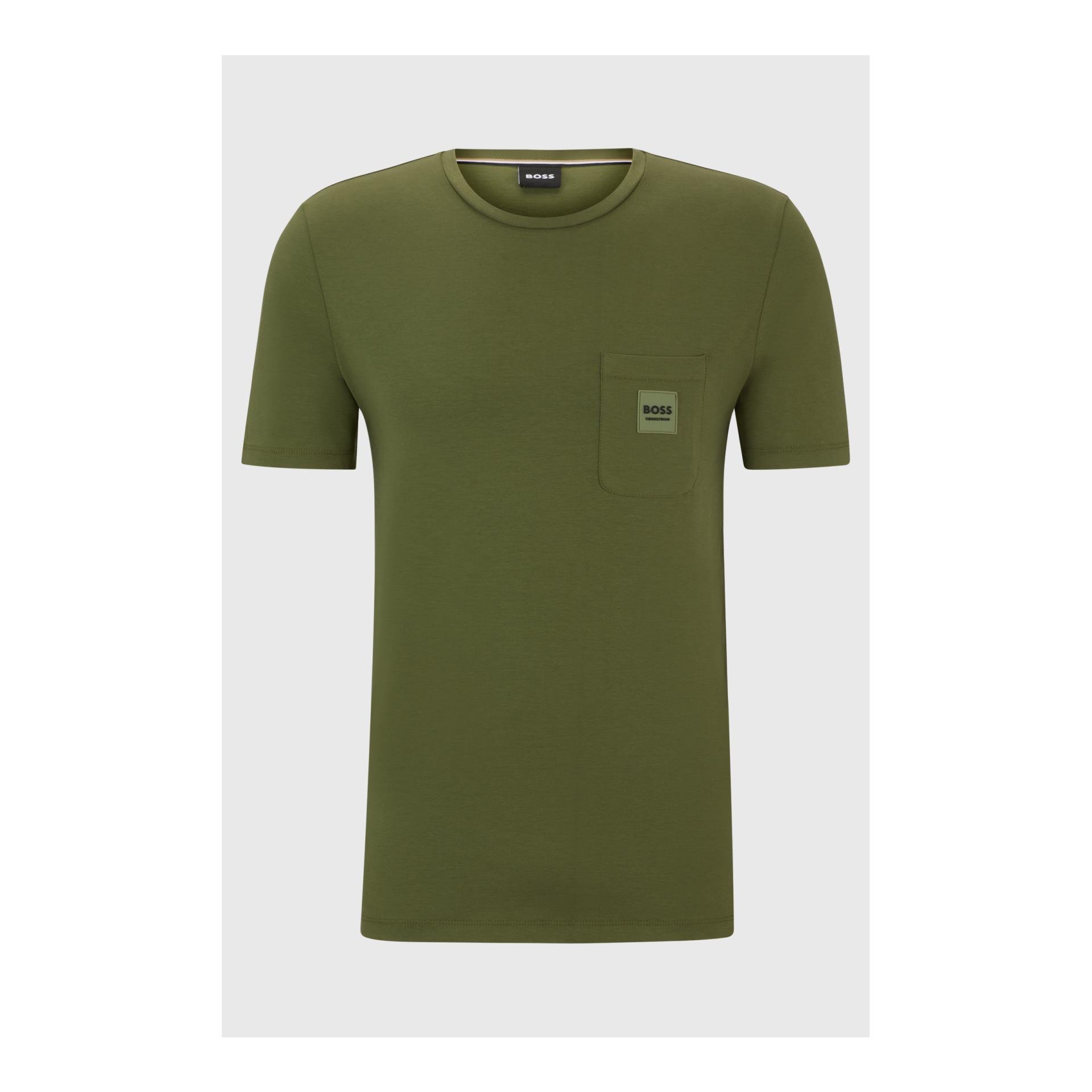 BOSS Equestrian T-shirt Stan Pocket hommes Taille vêtements Homme: L