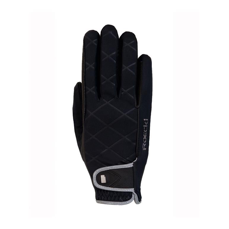 Gant d'équitation Julia pour dames - noir Gant d'équitation Julia pour dames - noir