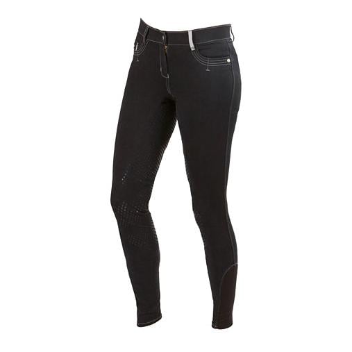 Covalliero BasicPlus Reithose Vollgrip Damen - schwarz Taille des vêtements pour dames: 36