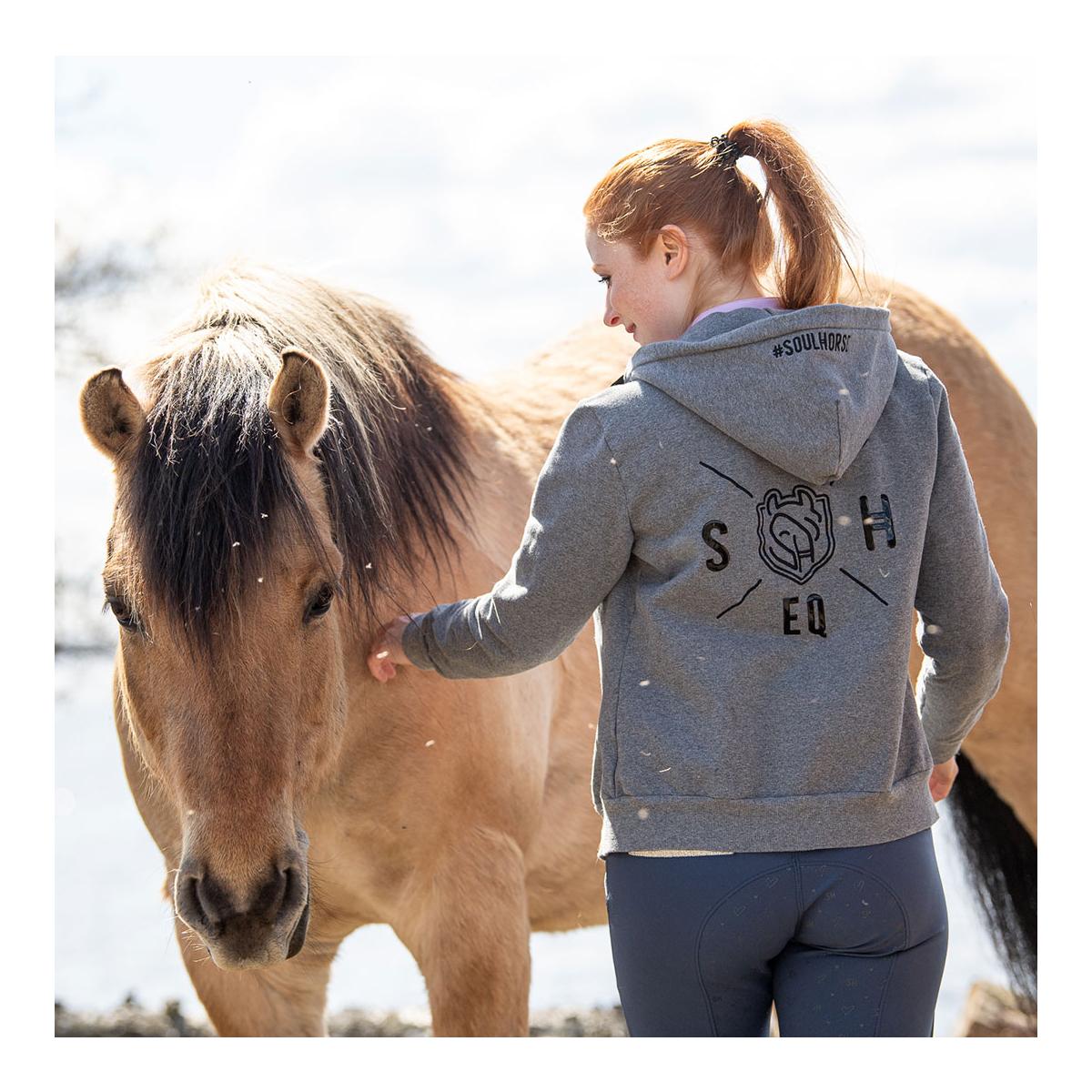 Zip-Hoodiejacke "Cozy Grey"