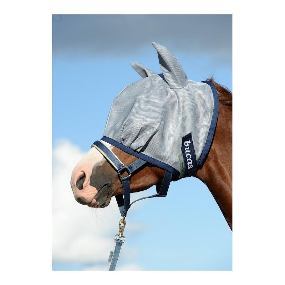 Fliegenmaske Freedom Fly Mask - silver