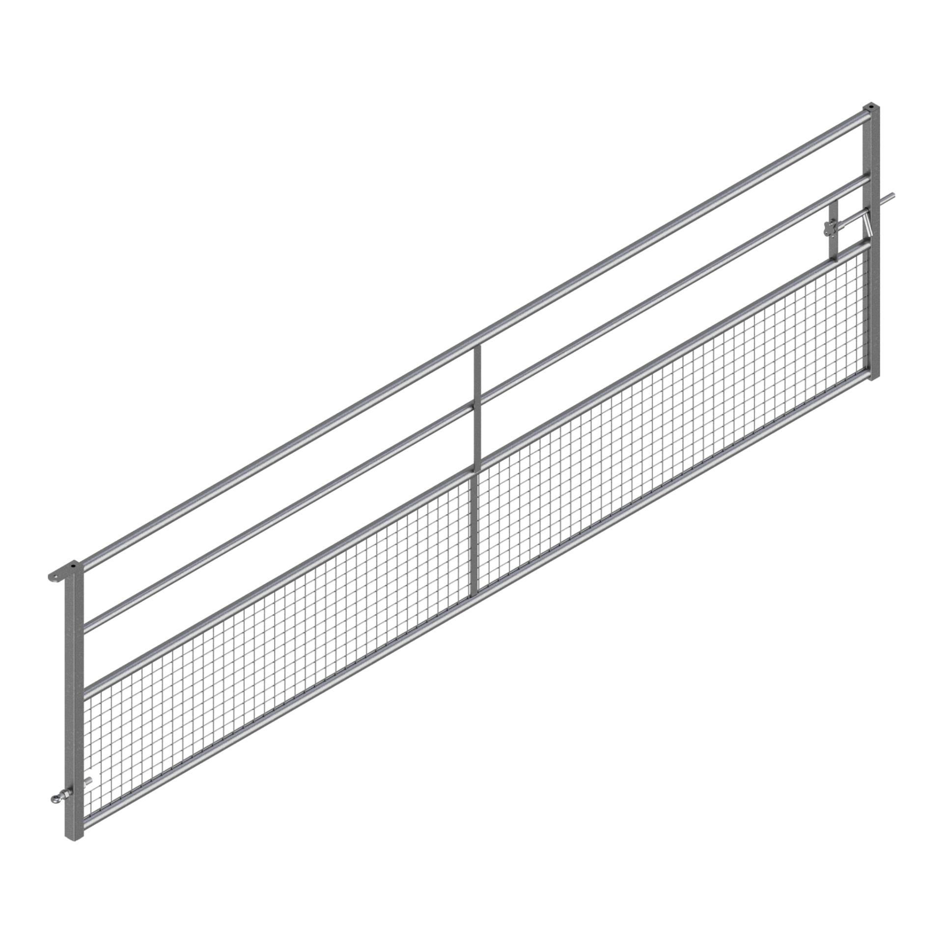 Weidezauntor - mit Gitter - Höhe 1.14 m Weidezauntor - mit Gitter - Höhe 1.14 m