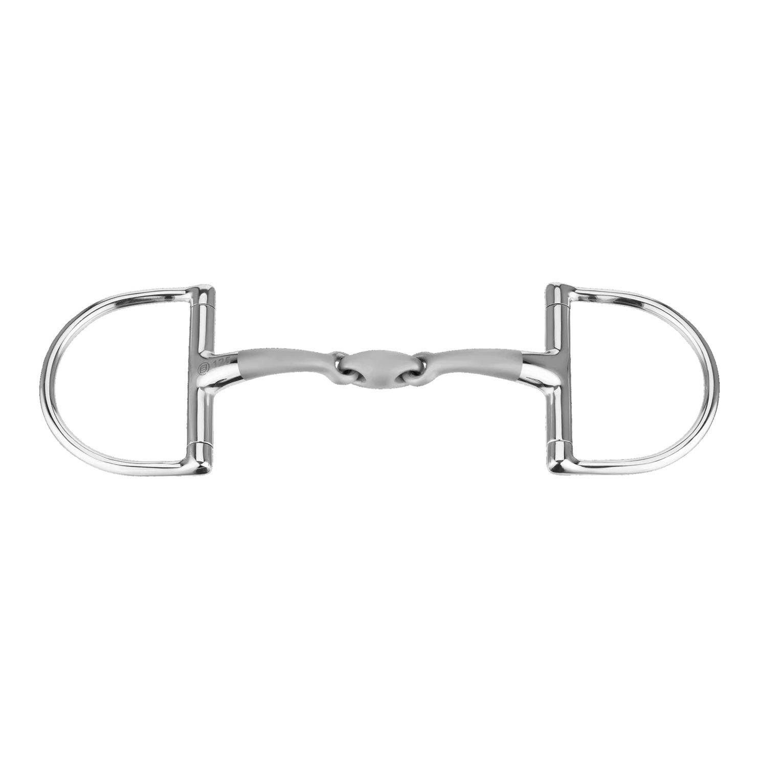 SATINOX D-Ring 14 mm doppelt gebrochen - Edelstahl rostfrei