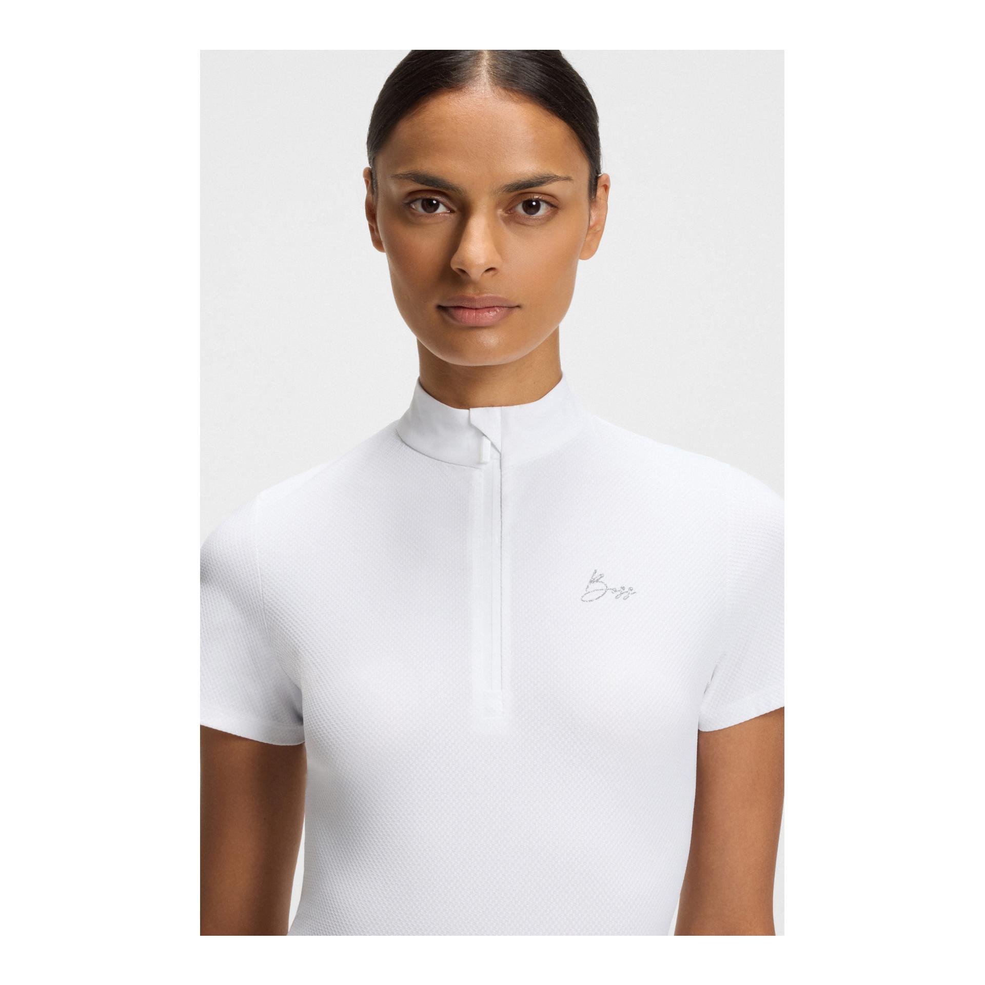 BOSS Equestrian Minou T-Shirt de compétition Texture Femme