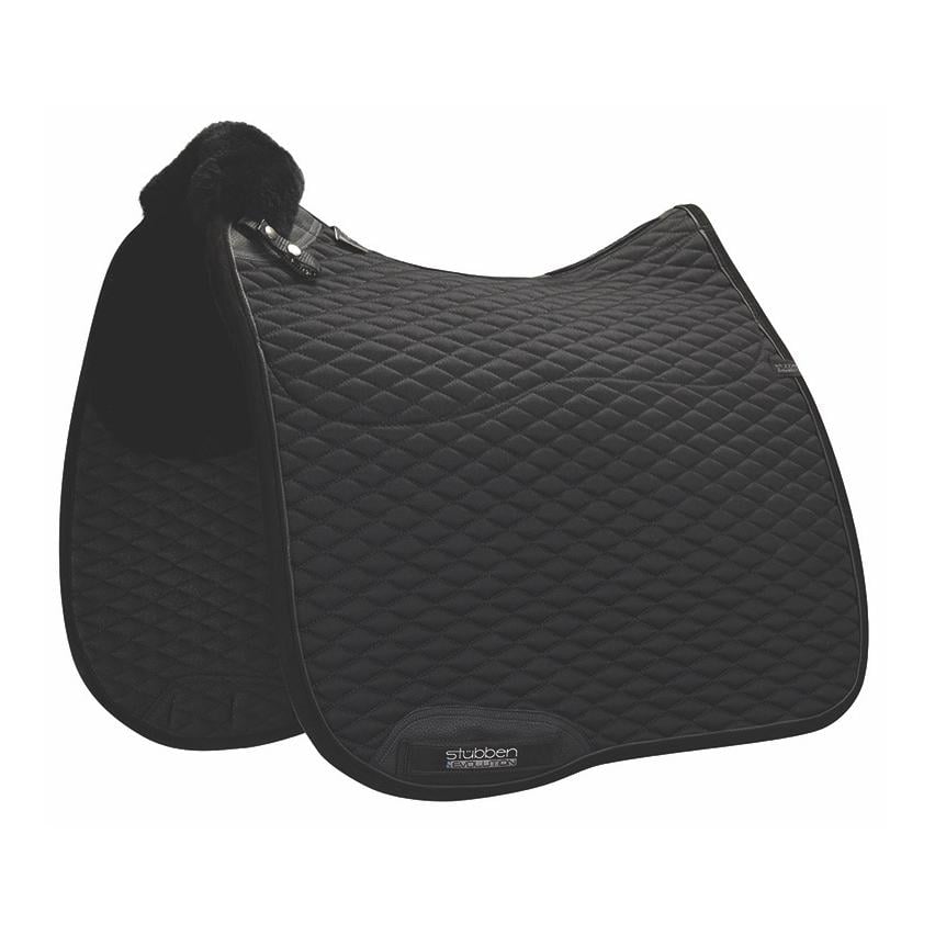 Streamline Lammfellschabracke Dressur - schwarz Streamline Lammfellschabracke Dressur - schwarz