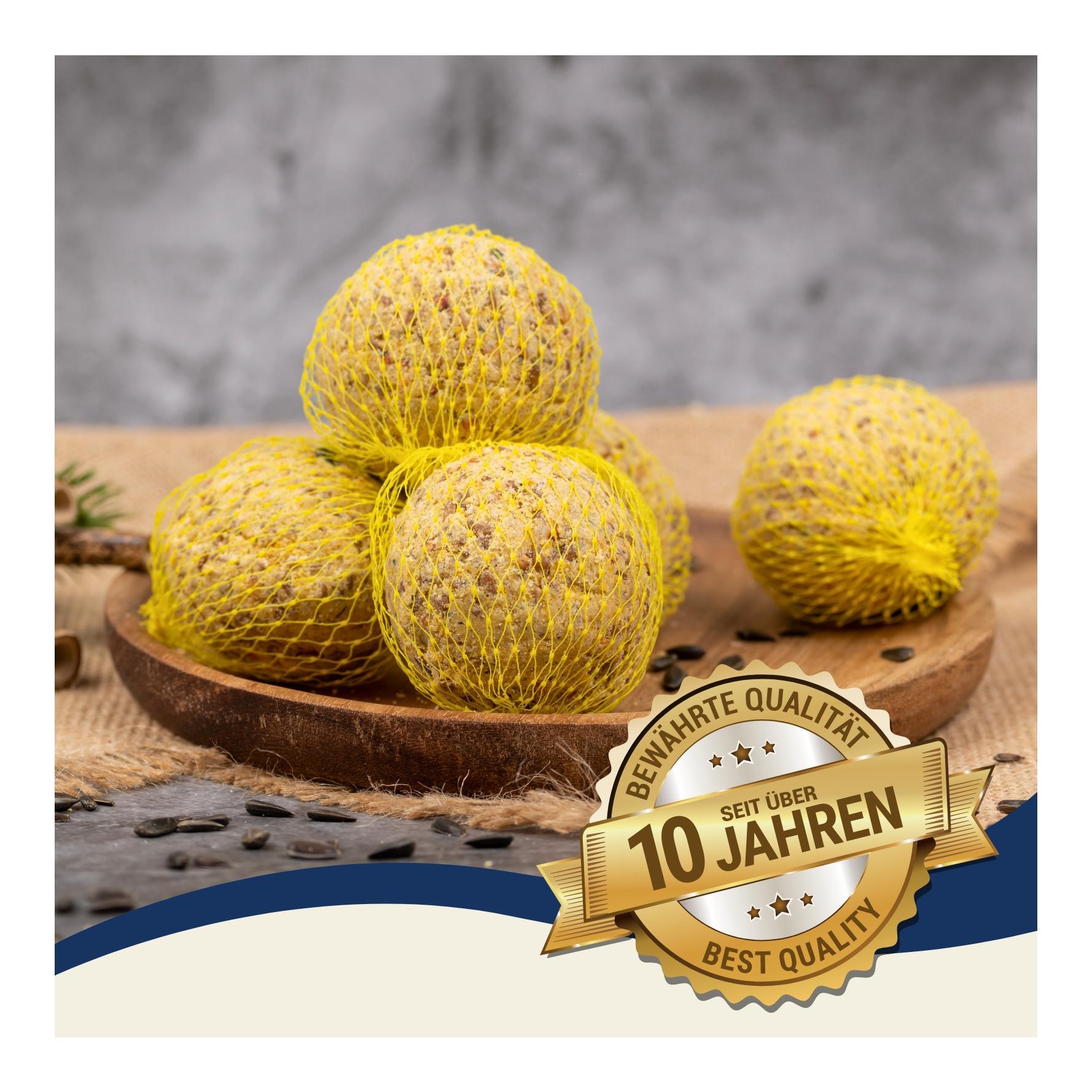 Meisenknödel mit Netz 