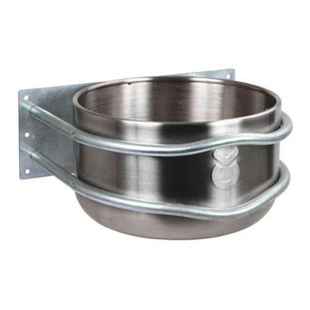 Edelstahl-Futtertrog