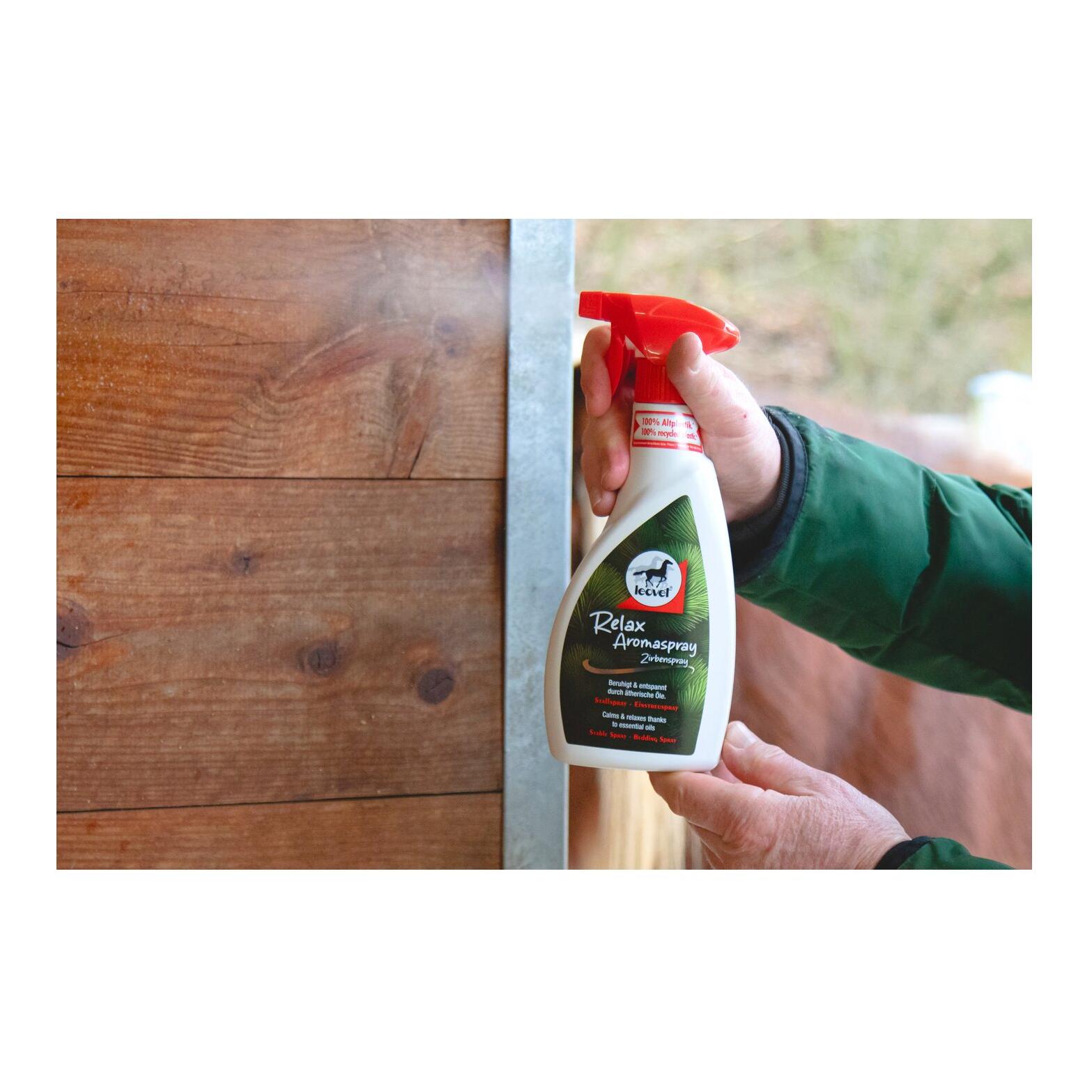 leovet Relax Aromaspray mit Arvenholz
