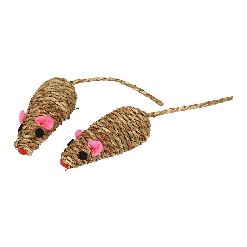 Kerbl Pet Mäuse Nature aus Seegras - Beige / Nude -