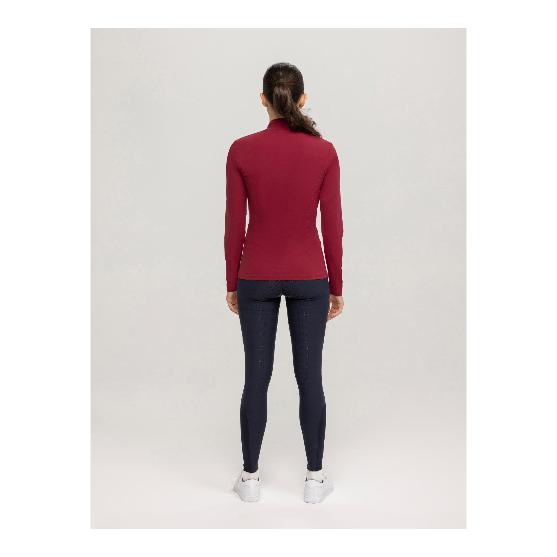 T-shirt fonctionnel col roulé femme