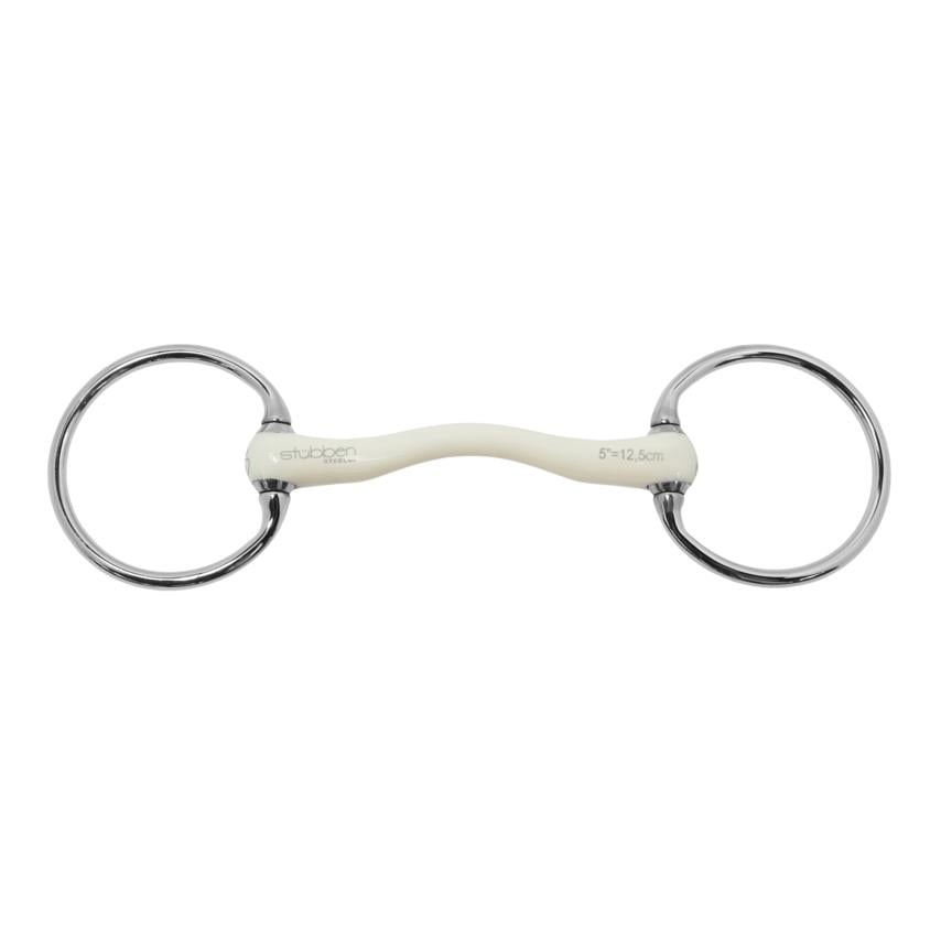 Stübben Fine Line Flex Mors à olive / 16mm Longueur du mors: 12.5 cm