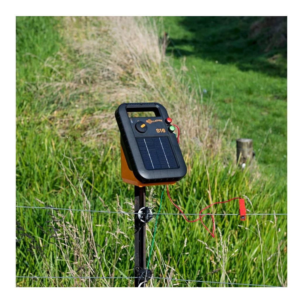 Électrificateur solaire S16 – batterie incl. Électrificateur solaire S16 – batterie incl.