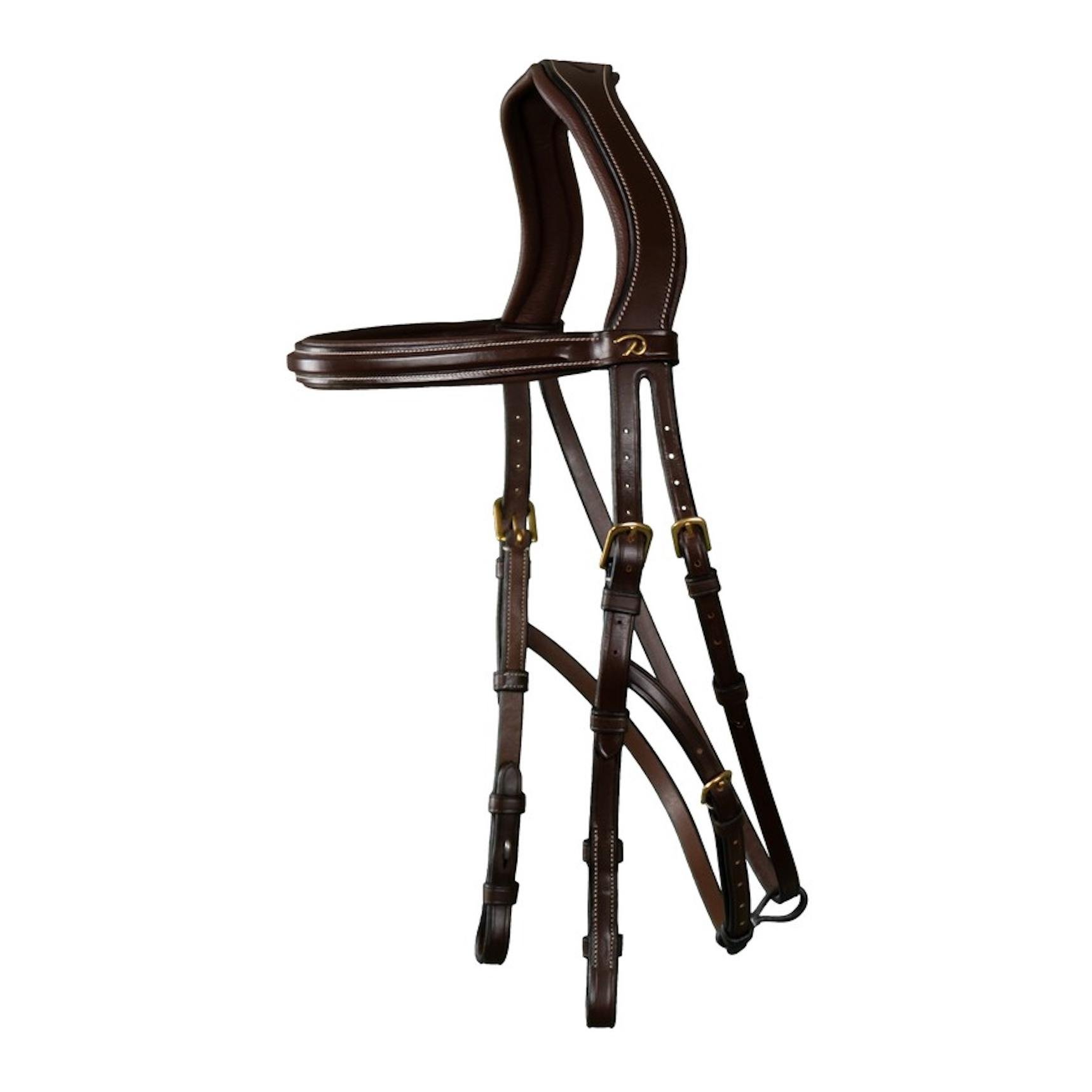 Zaum Hackamore Dy'on Collection - braun Zaum Hackamore Dy'on Collection - braun