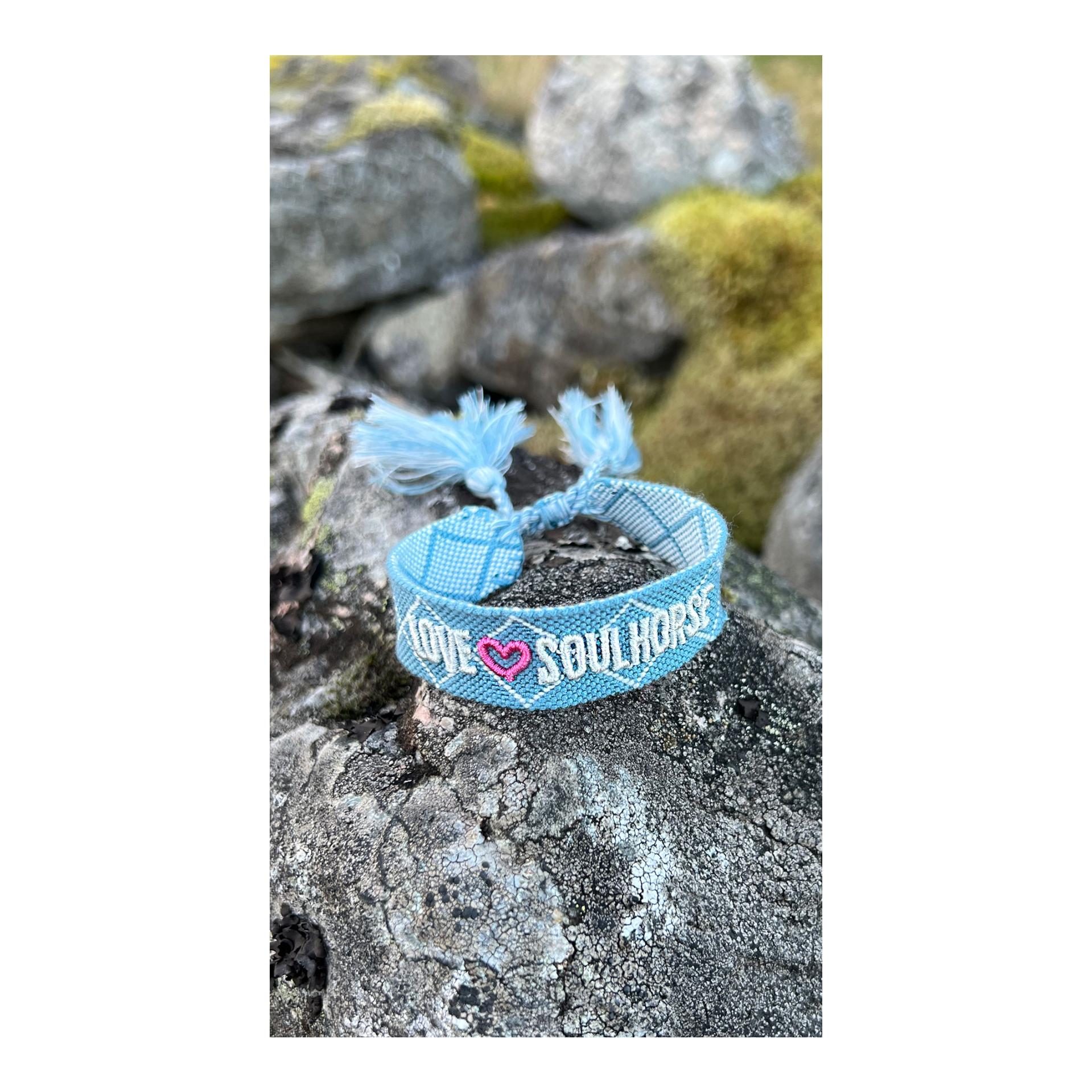 Stoffarmband "Love Soulhorse" Stoffarmband "Love Soulhorse"