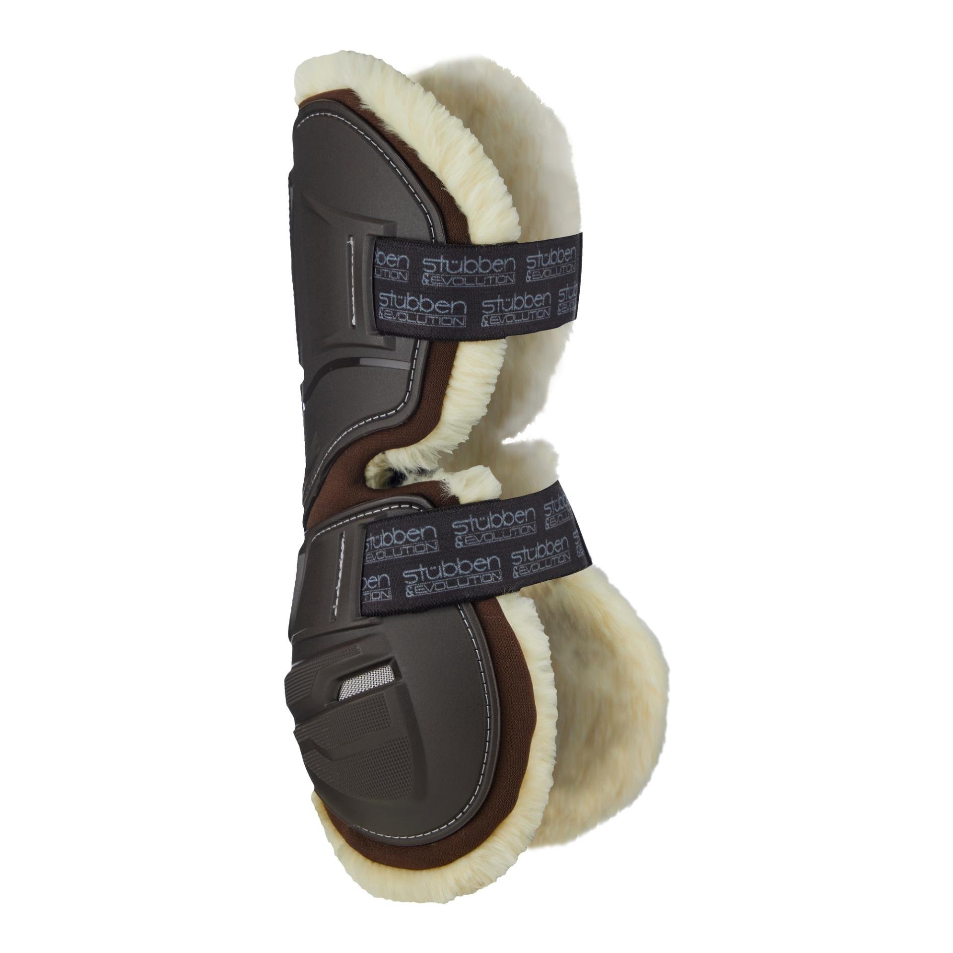 Stübben Gamaschen Hybrid Fleece - braun