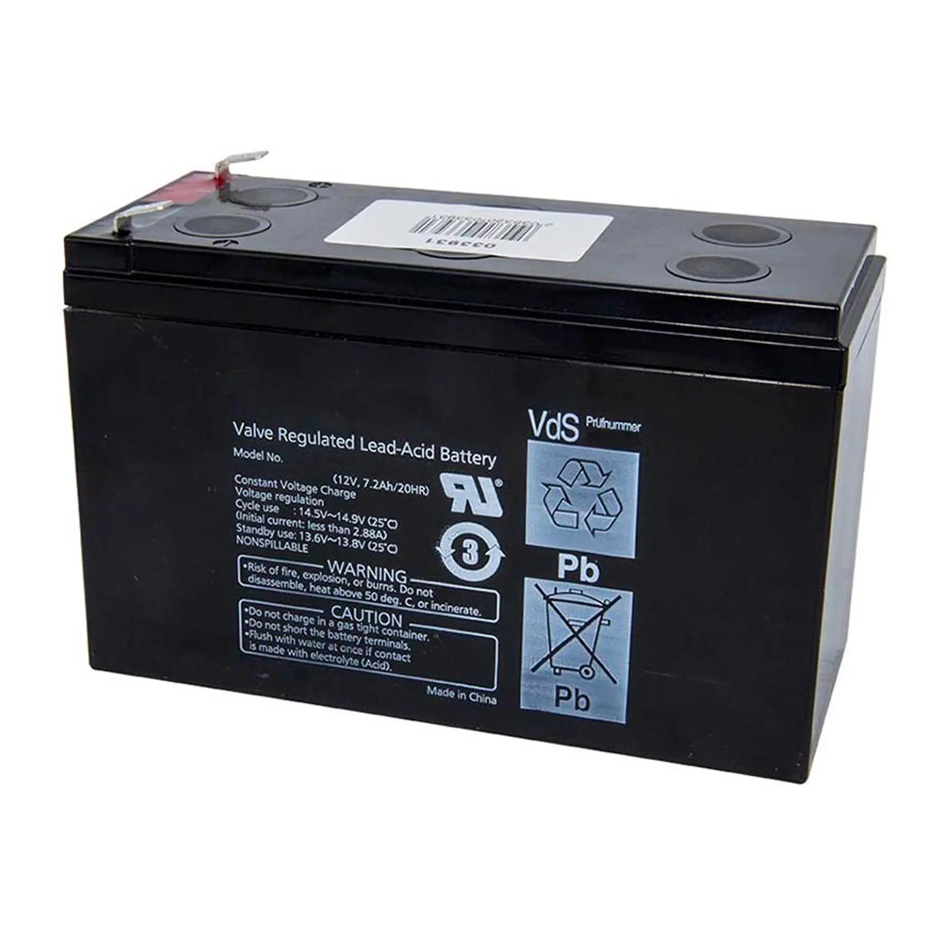 Batterie de rechange 12 Volt / 7.2 AH pour électrificateur solaire S100
