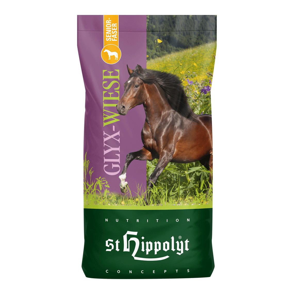 St. Hippolyt Glyx-Wiese Seniorfaser - Braun/Grün -