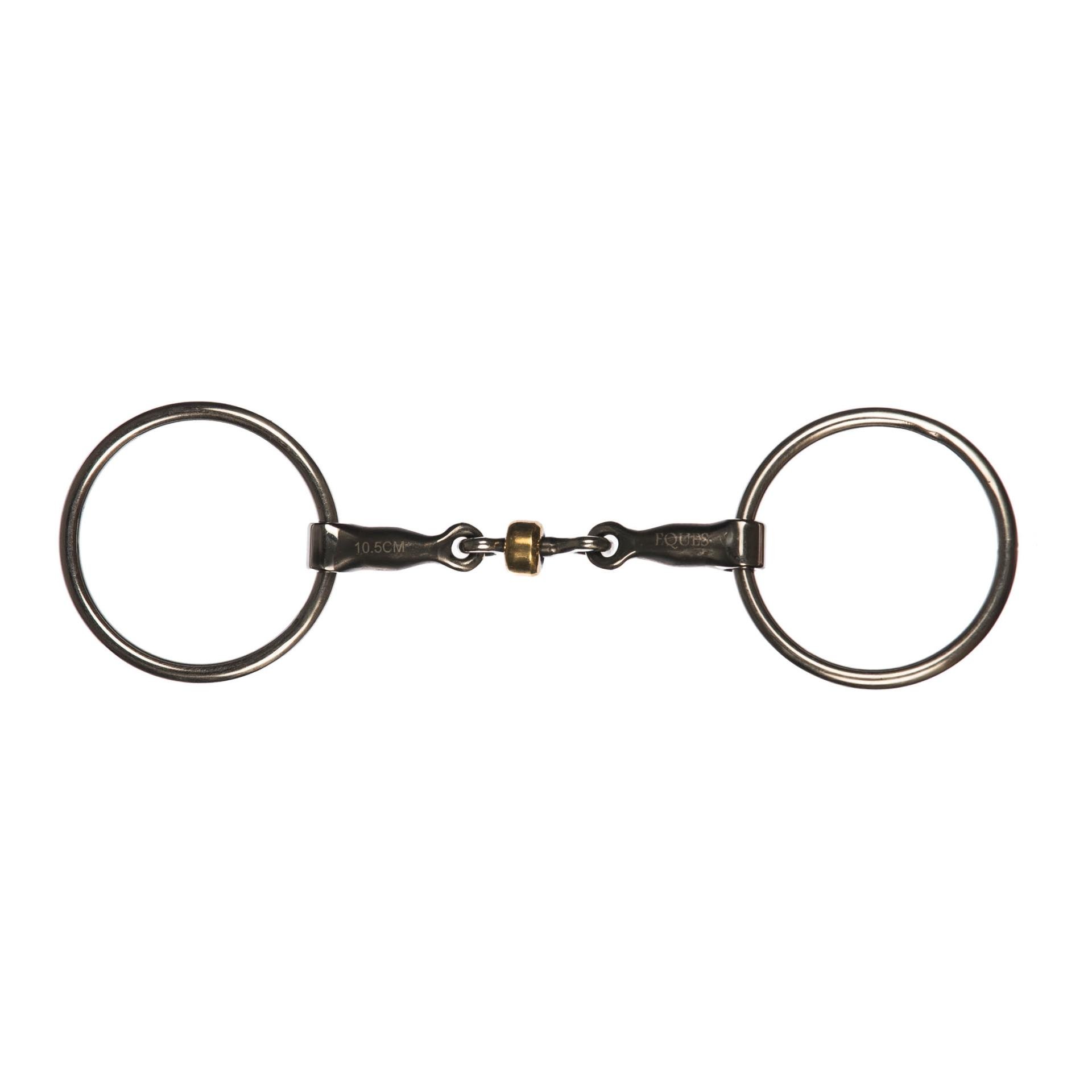 Doppelt gebrochene Wassertrense mit Rolle – Sweet Iron Doppelt gebrochene Wassertrense mit Rolle – Sweet Iron