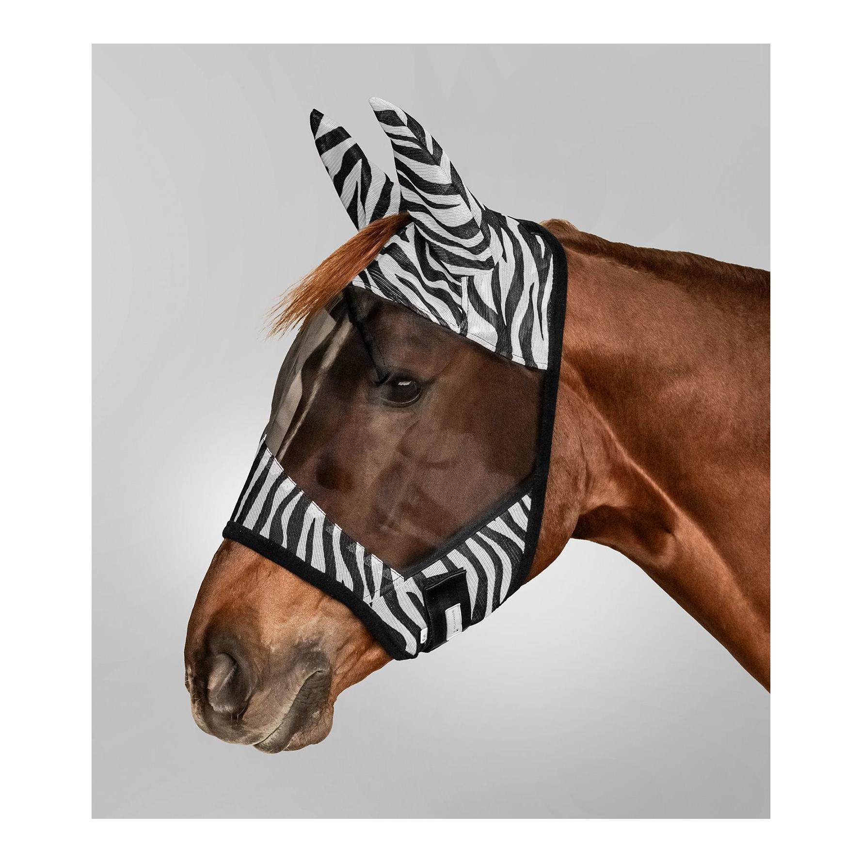 Fliegenmaske Zebra Fliegenmaske Zebra