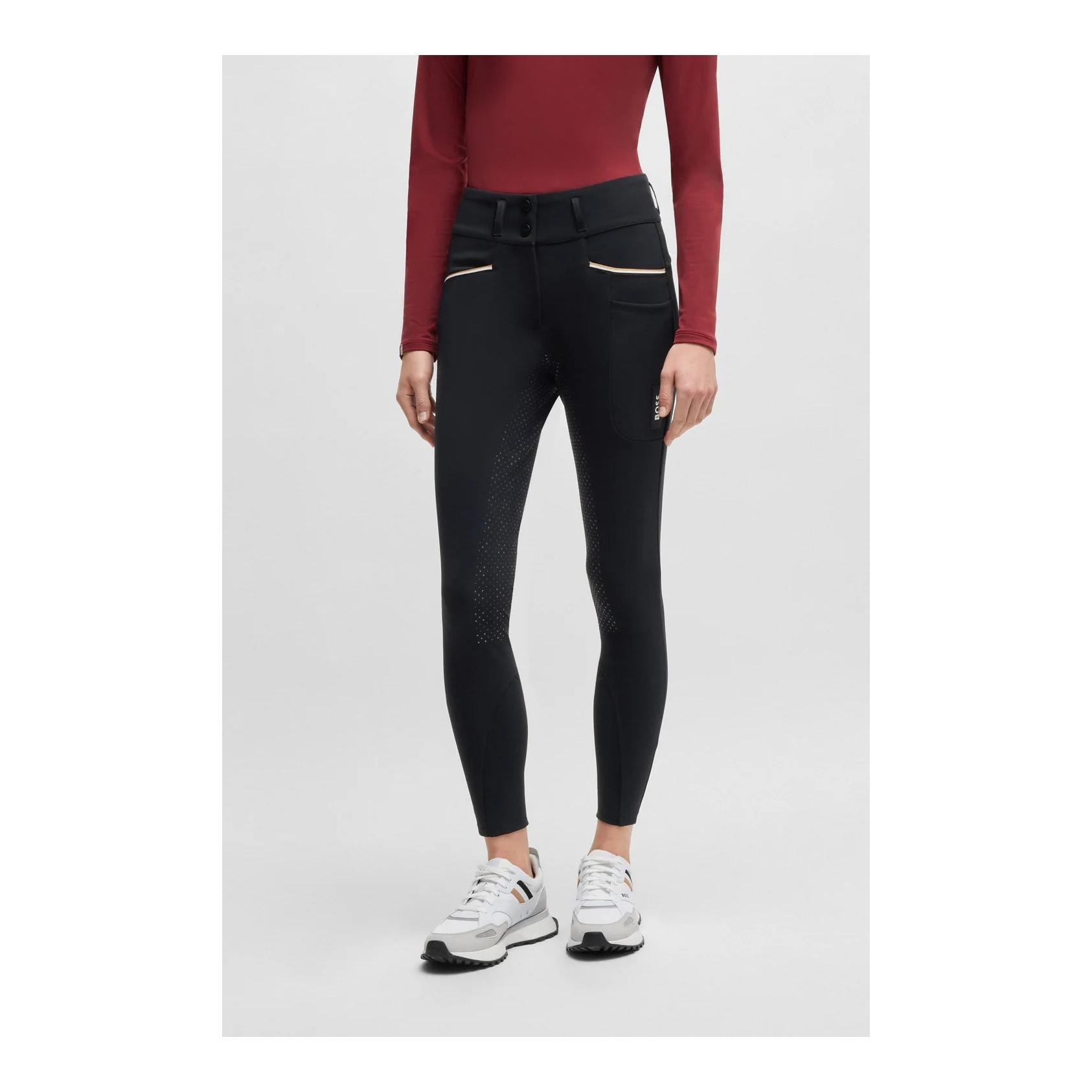 Culotte d'équitation Hailey taille haute à fond intégral