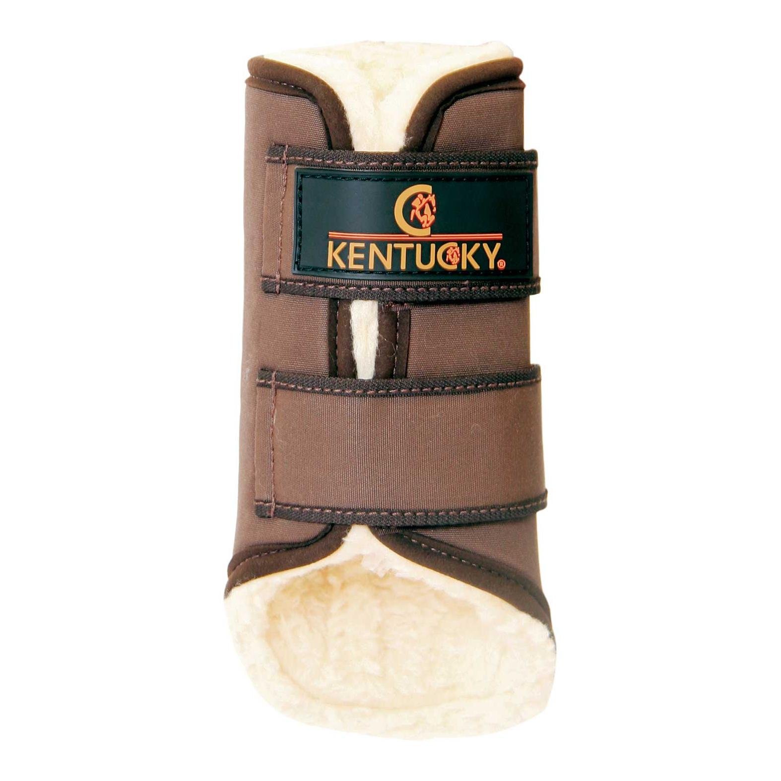 Kentucky Gamaschen Turnout Solimbra hinten - braun