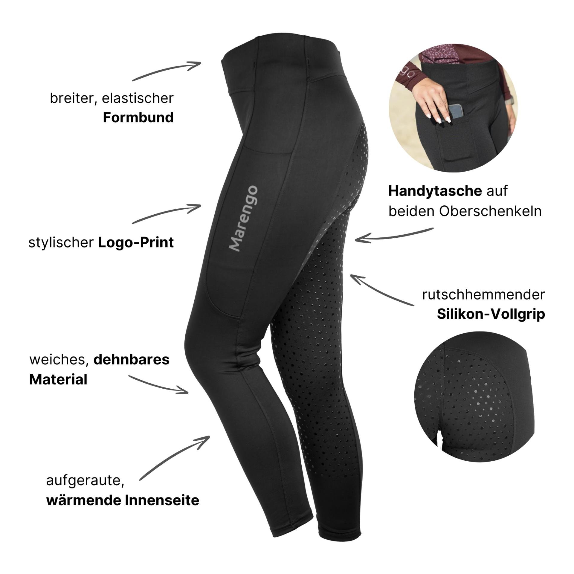 Thermo-Reitleggings Chilly Fullgrip Thermo-Reitleggings Chilly Fullgrip