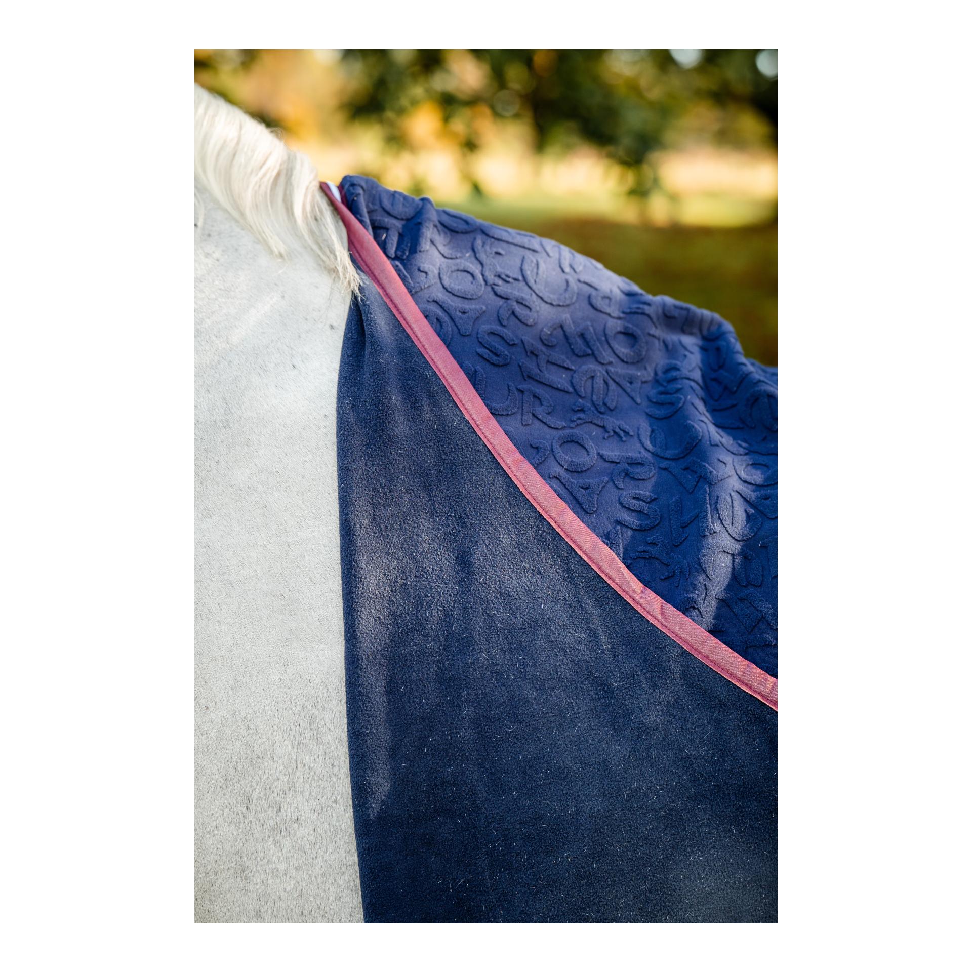 Abschwitzdecke Embossed Jersey Cool - navy HW Abschwitzdecke Embossed Jersey Cool - navy HW