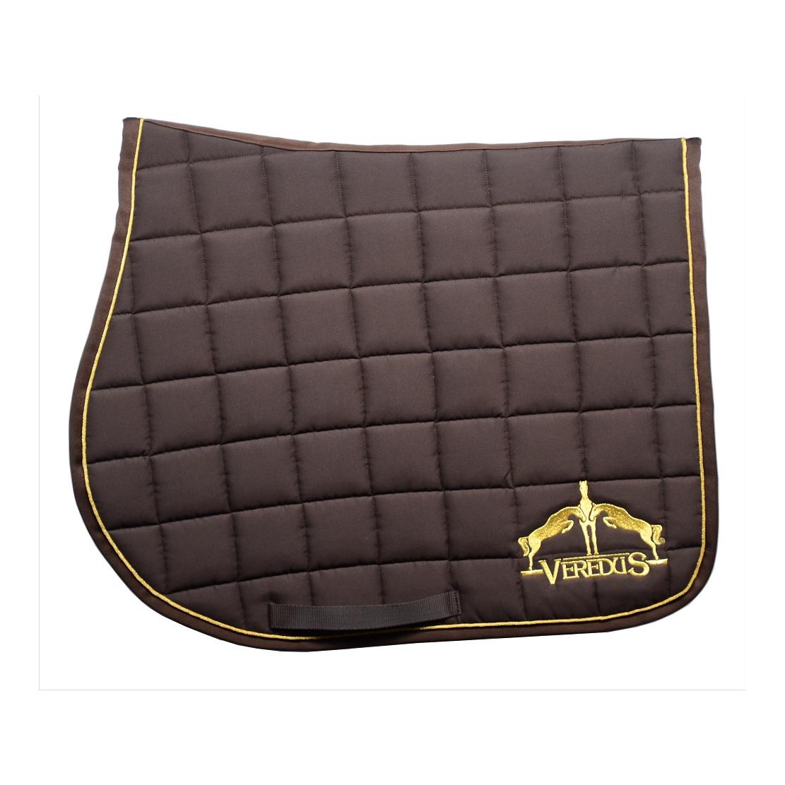 Schabracke Square Quilted Grand Slam Edition - braun/gold