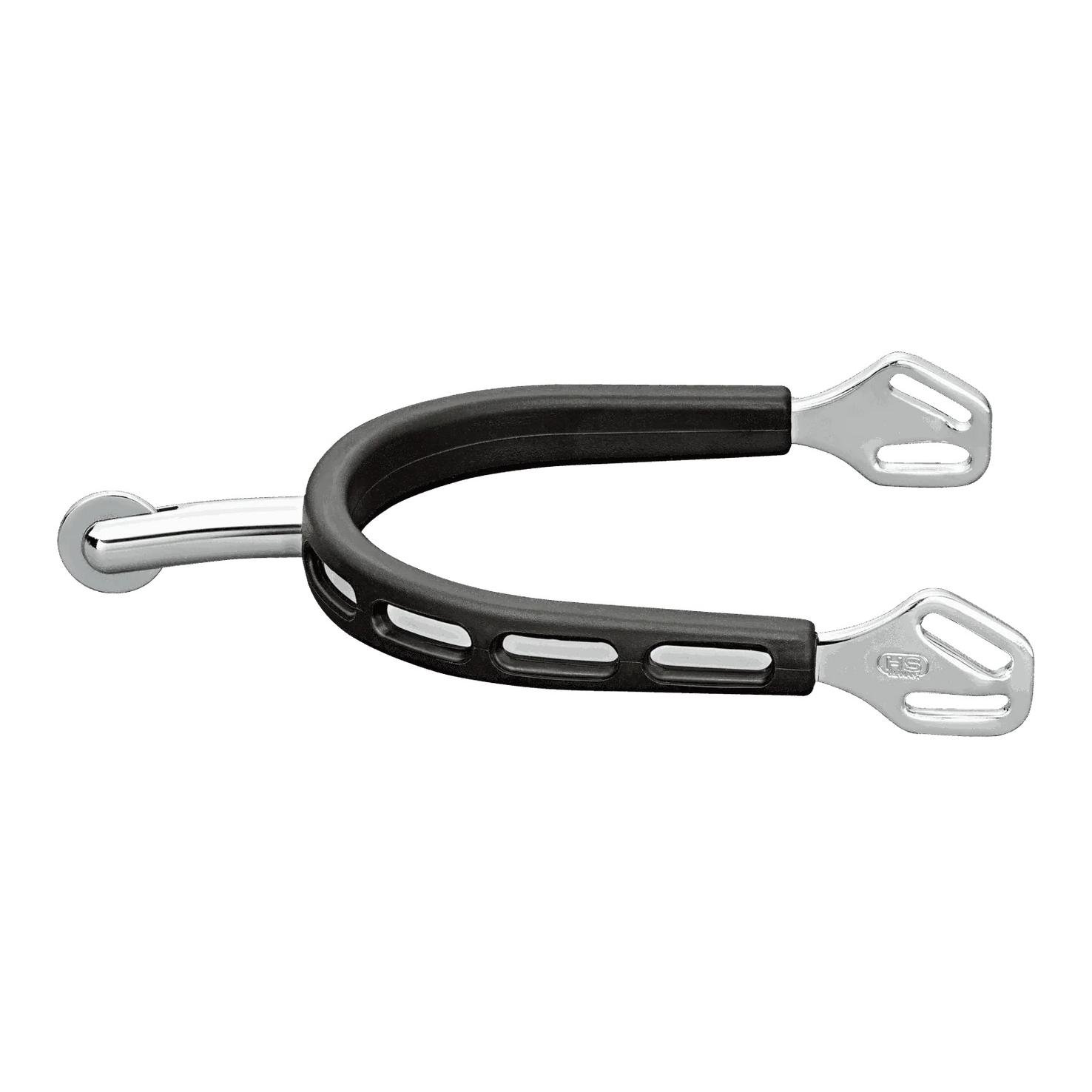 Sporen ULTRA fit Extra Grip - Edelstahl rostfrei, 40 mm abgerundet mit kleinem Ballrad