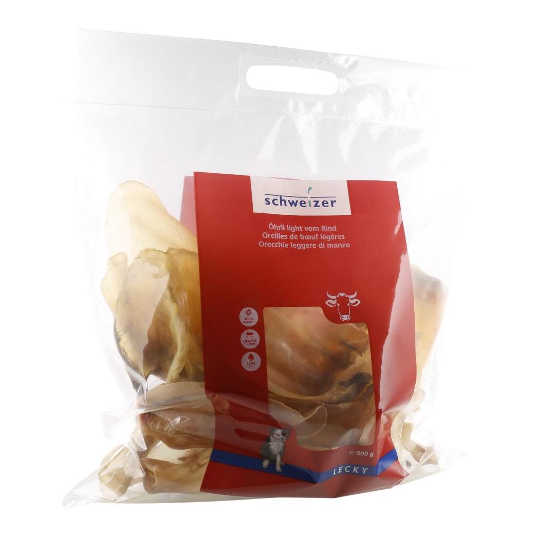 Article à mâcher Öhrli light oreilles de bœuf Article à mâcher Öhrli light oreilles de bœuf