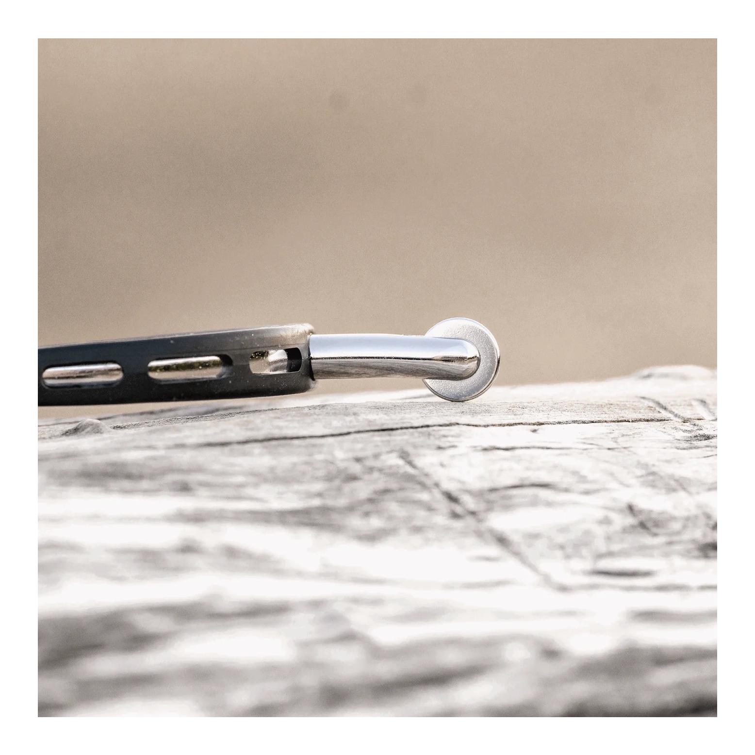 Sprenger Sporen ULTRA fit Extra Grip - Edelstahl rostfrei, 40 mm abgerundet mit kleinem Ballrad