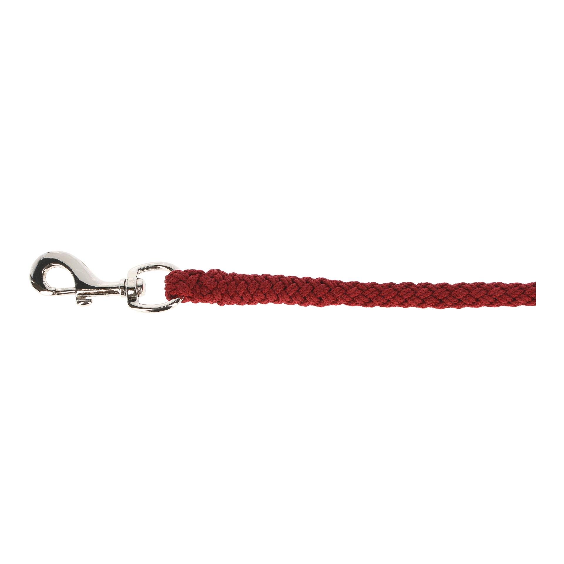 Führstrick Supreme mit Karabiner - bordeaux Führstrick Supreme mit Karabiner - bordeaux