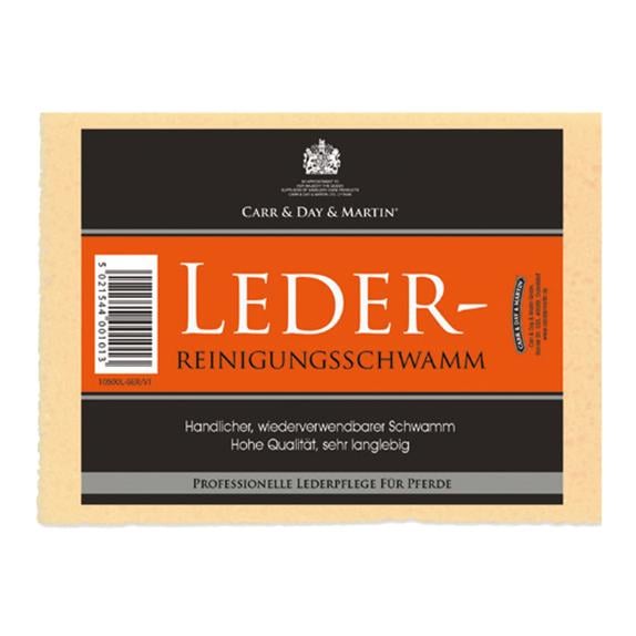 Carr & Day & Martin Lederpflege-Schwamm - Beige -