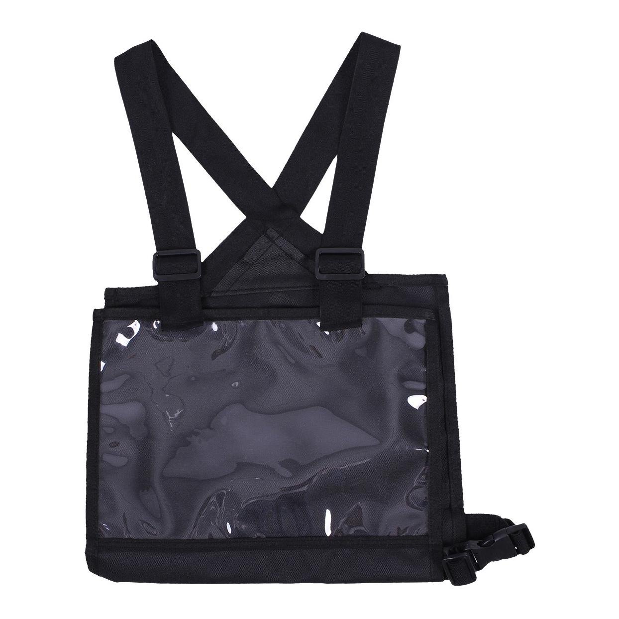 Porte-dossard - noir