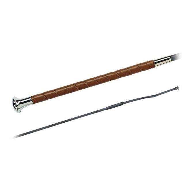 Dressurgerte Nylongespinst Fein - schwarz