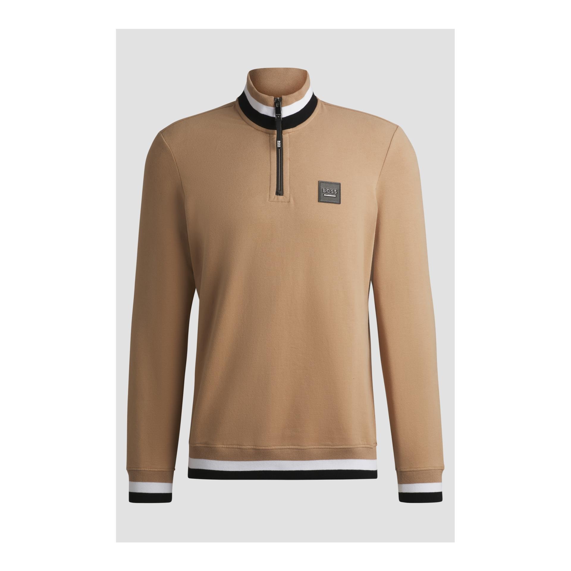 Pullover Troyer Stehkragen