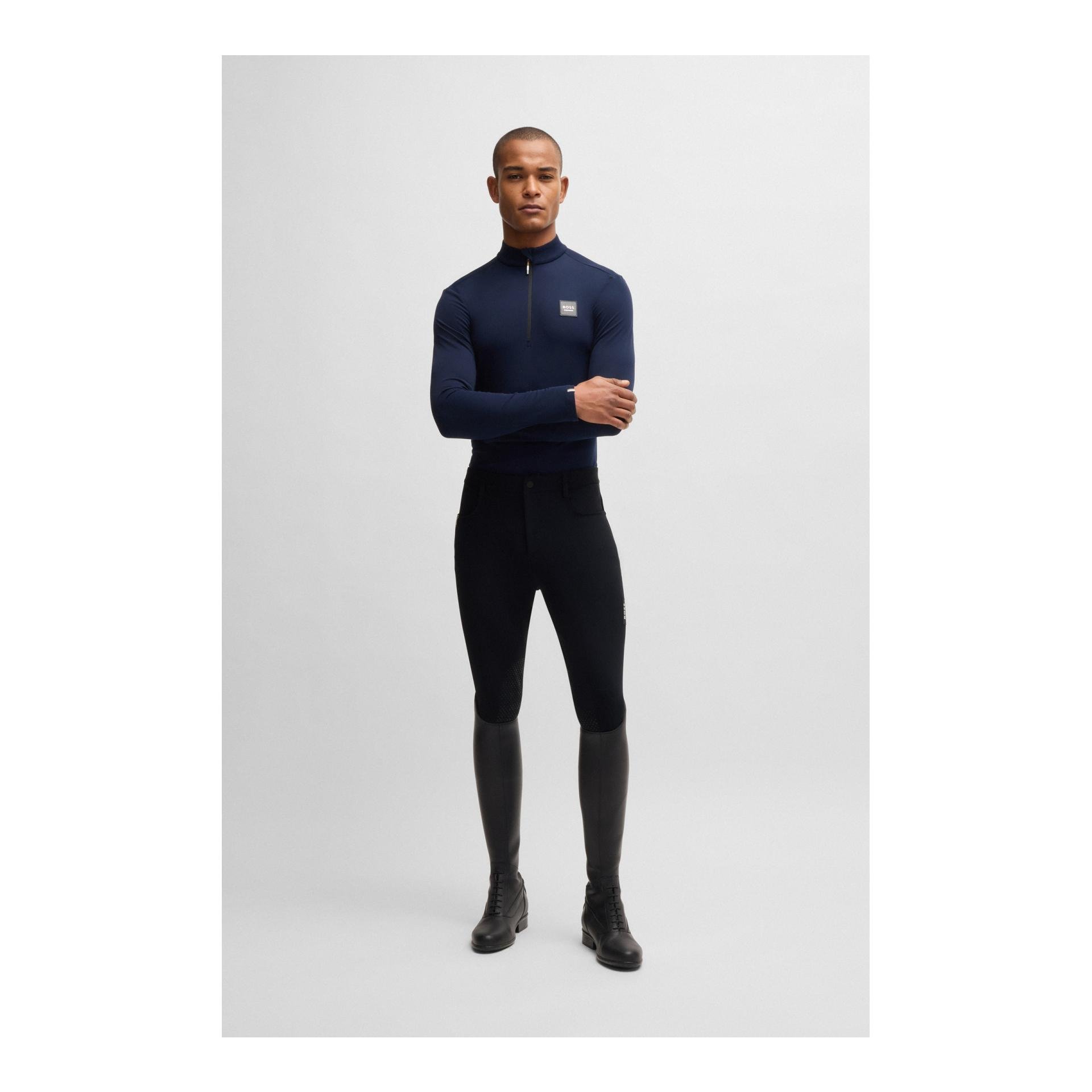 BOSS Equestrian Reithose James Kniebesatz