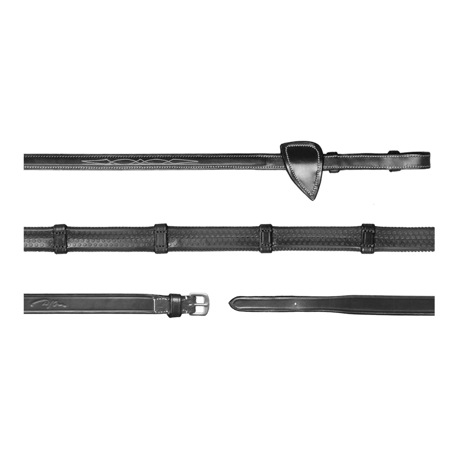 Dy'on 1/2" (13 mm) Gummizügel mit 7 Lederstegen