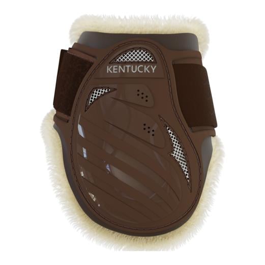 Streichkappen Vegan Lamfell young Horse - braun Streichkappen Vegan Lamfell young Horse - braun