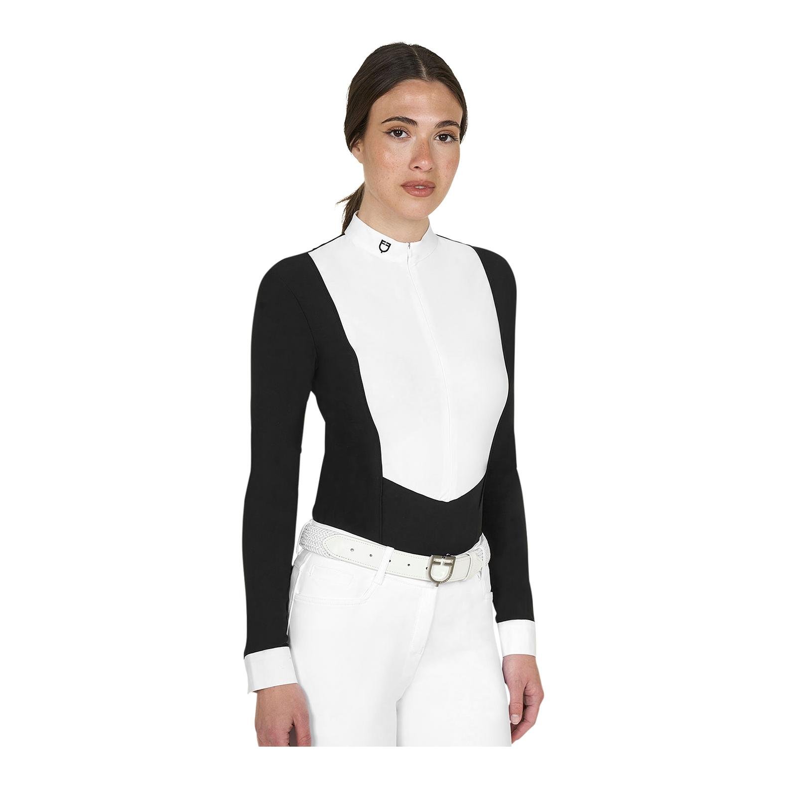 Turniershirt Invisible Zip Langarm