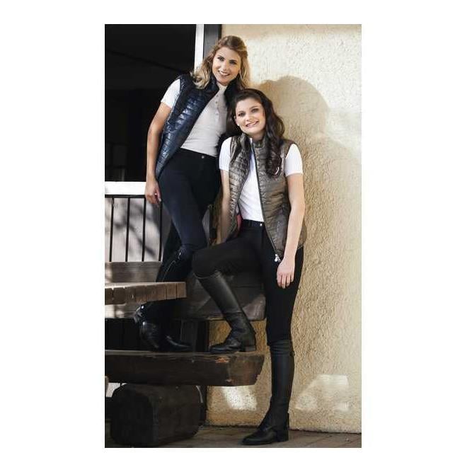 Covalliero Economic Reithose Vollbesatz Damen, dunkelblau