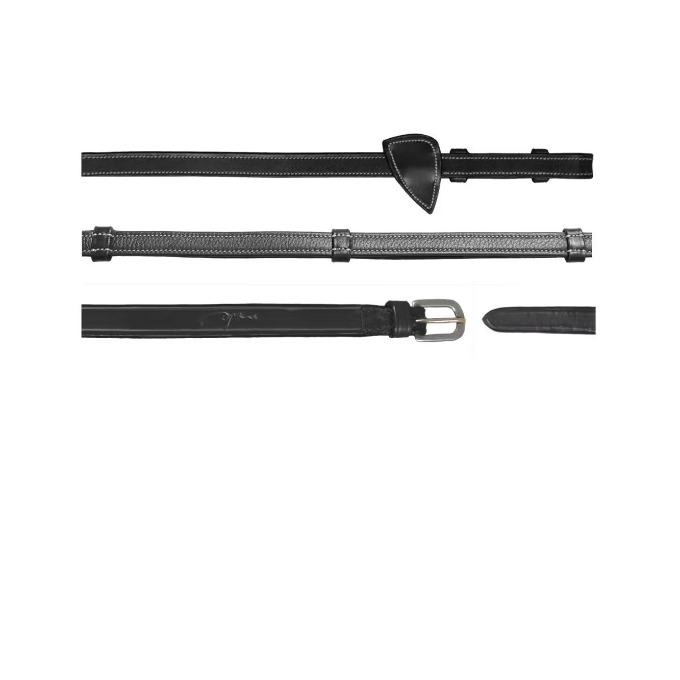 Lederzügel 1/2'' mit Griff WO coll Lederzügel 1/2'' mit Griff WO coll