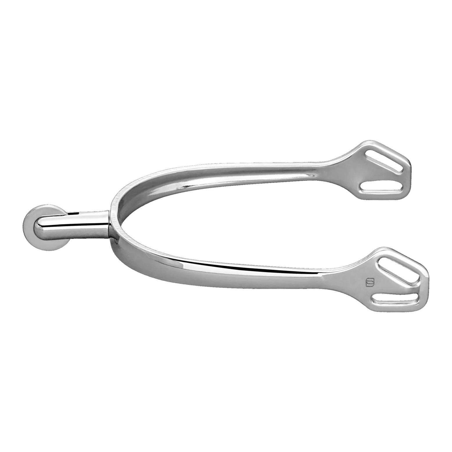 Sporen ULTRA fit - Edelstahl rostfrei, 30 mm abgerundet, mit kleinem Rad